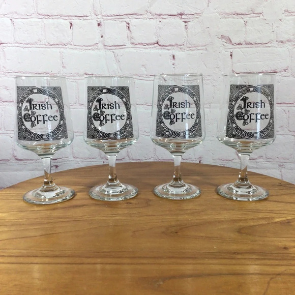 Vintage Other - Vintage Irish Coffee Glasses - Set of 4